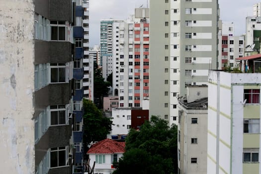 salvador, bahia / brazil - february 21, 2017: View of residential buildings in the Campo Grande neighborhood in the city of Salvador.