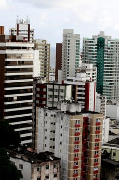 salvador, bahia / brazil - february 21, 2017: View of residential buildings in the Campo Grande neighborhood in the city of Salvador.