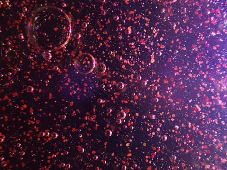 abstract background color rarity different shapes bubbles special