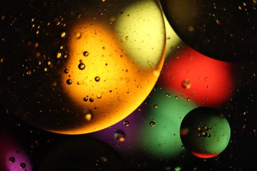 Funds different fluids abstract colors different rarities