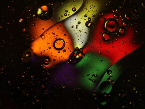 Funds different fluids abstract colors different rarities