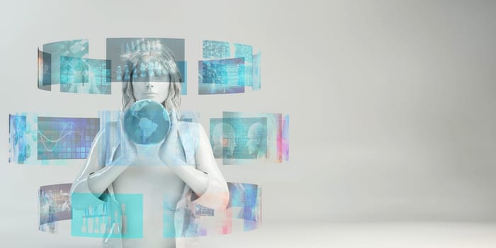 Marketing Strategy with Digital Data Platform Concept