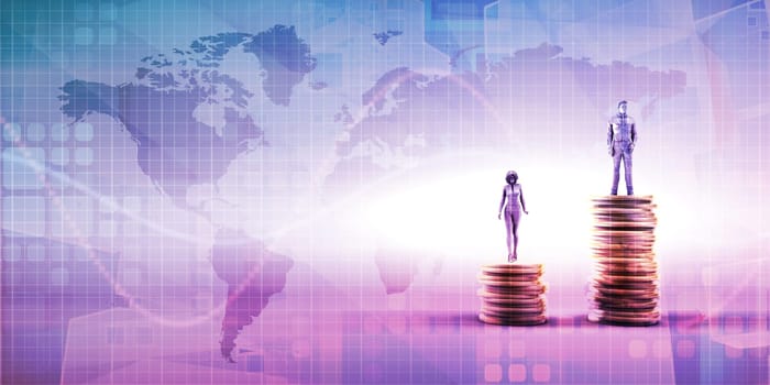 Gender Pay Gap with Woman Being Paid Less