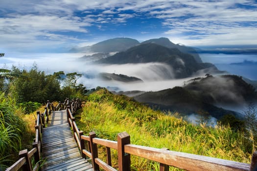 The imaging of beautifal landsacple with nice sky view