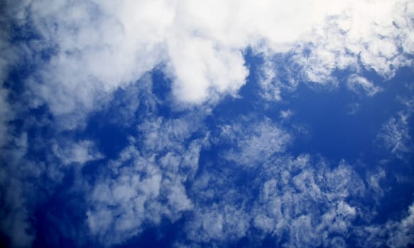 salvador, bahia / brazil - july 8, 2020: clouds are seen in the sky of the city of Salvador.