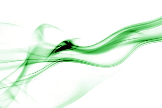 Concept dynamic smoke colored in green in flow as Background,Concept dynamic smoke colored in green in flow as Background