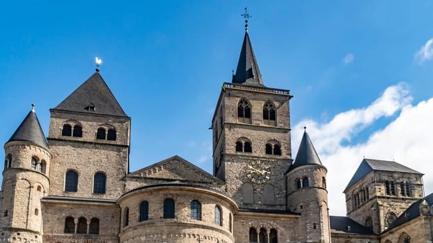 Oldest bishop church from Germany. Cathedral from Trier St. Peter
