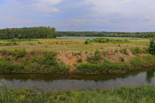 View over the nature reserve Kohlplattenschlag