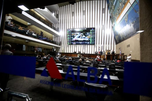 salvador, bahia / brazil - september 13, 2017: view of the plenary of the Legislative Assembly of Bahia in the city of Salvador.