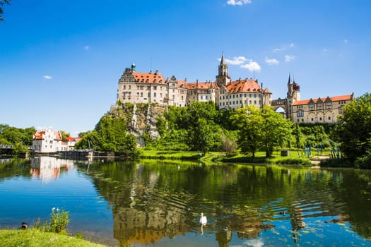 Castle Sigmaringen, Hohenzollerschloss, Baden-Württemberg
