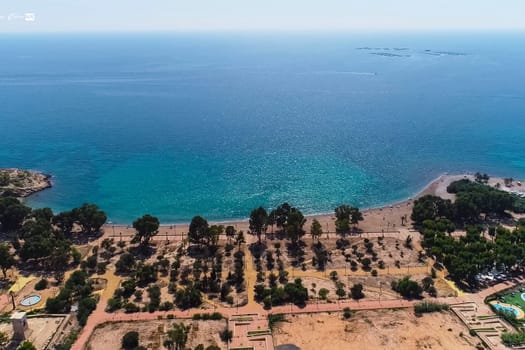 The Mediterranean coast in Spain. Spain's courts by the sea.