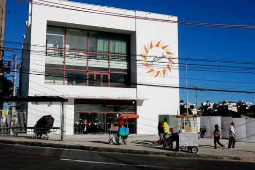 salvador, bahia / brazil - december 4, 2014: facade of Espaco Glauber Rocha in the city of Salvador.