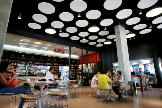 salvador, bahia / brazil - december 4, 2014: view of Espaco Glauber Rocha foyer in the city of Salvador...