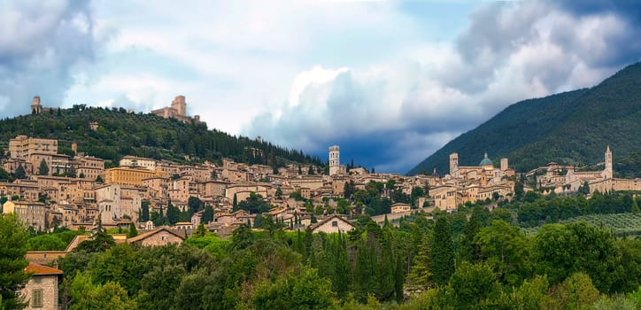 Panorama of Assisi