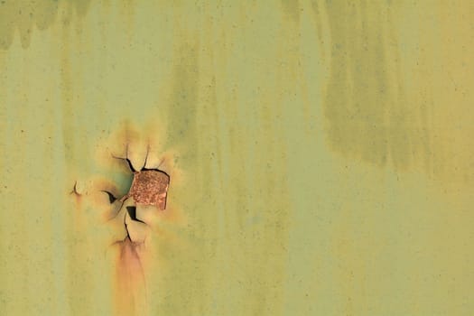 Rust on an old railway wagon