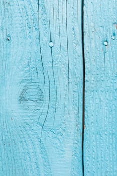 Light blue weathered wood boards background texture.
