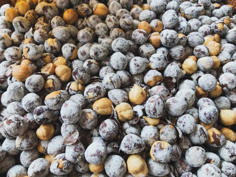 Full Frame Shot Of Chickpeas Background