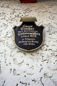 Tauberbischofsheim, Baden-Württemberg / Germany - 13 05 2019: Tauberbischofsheim a city with many attractions