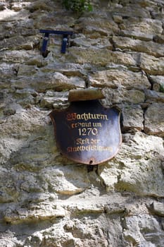 Tauberbischofsheim, Baden-Württemberg / Germany - 13 05 2019: Tauberbischofsheim a city with many attractions