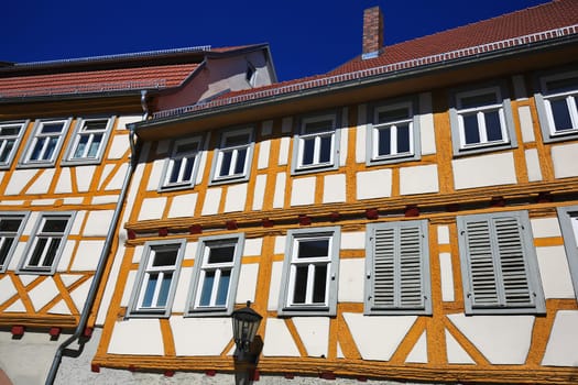 old historic half-timbered house of Tauberbischofsheim