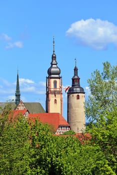 Sankt Martin old historic church of Tauberbischofsheim