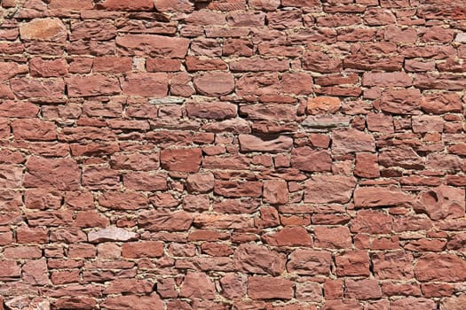 historic city wall of Tauberbischofsheim as a background