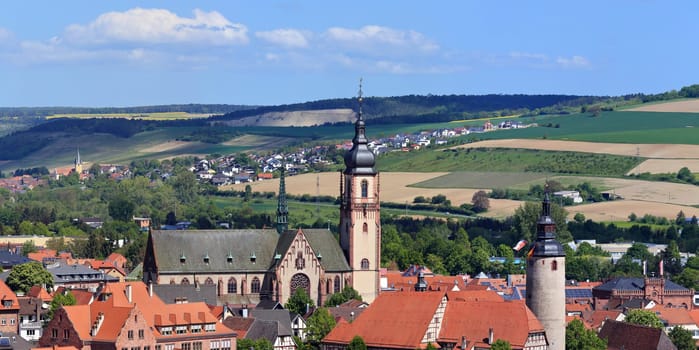 Sankt Martin old historic church of Tauberbischofsheim