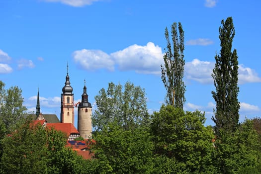 Sankt Martin old historic church of Tauberbischofsheim
