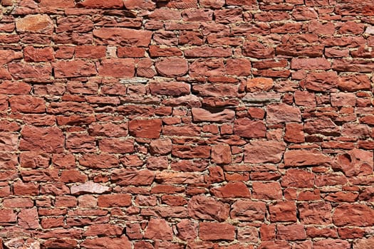historic city wall of Tauberbischofsheim as a background