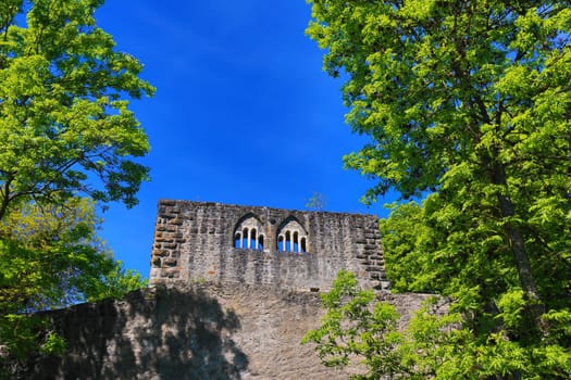Albeck ruin in the area of Sulz am Neckar