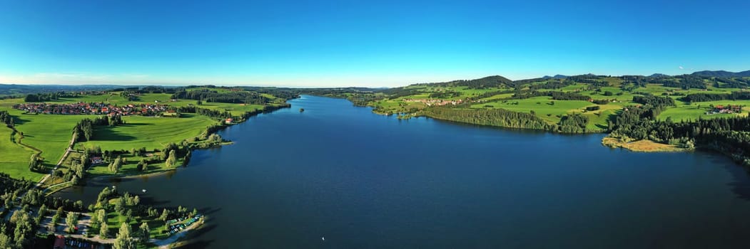 The Rottachsee near Sulzberg is a reservoir