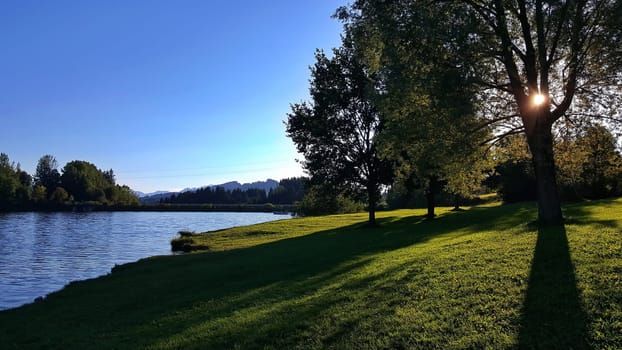 The Rottachsee near Sulzberg is a reservoir