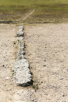 The archaeological site of ancient Olympia in Greece, birthplace of the olympic games - UNESCO world heritage site