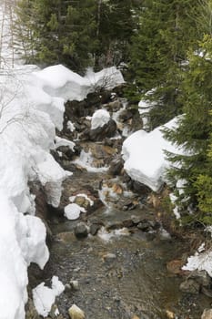 The Alpe d Huez ski domain in the French Alps