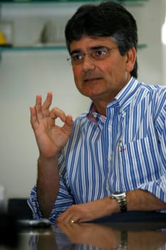 salvador, bahia / brazil - october 20, 2014: Antonio Andrade, founder of the developer Andrade Mendonca, is seen in the city of Salvador...