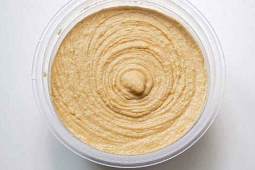 Hummus spread dip in jar middle east cuisine
