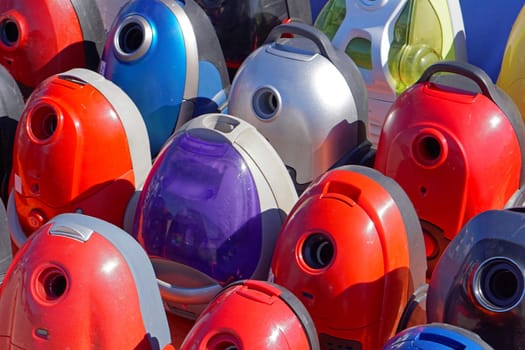Various color vacuum cleaners for home use