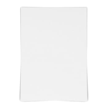 Sheet of a4 paper. 3d illustration isolated on white background