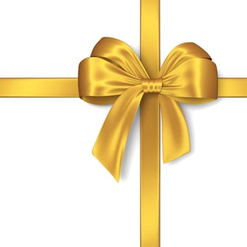 Decorative bow. 3d illustration isolated on white background