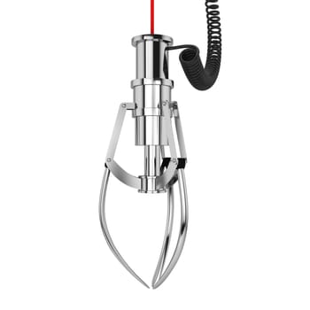 Machine claw. 3d illustration isolated on white background