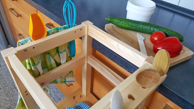 learning tower for small children to build yourself
