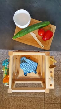 learning tower for small children to build yourself