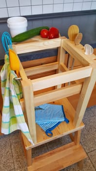 learning tower for small children to build yourself