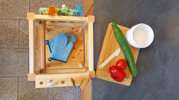 learning tower for small children to build yourself