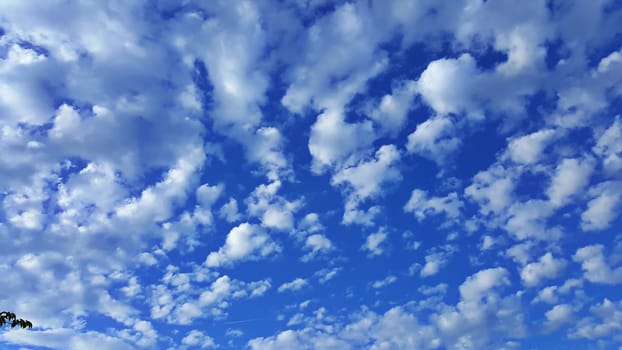 blue sky and white clouds