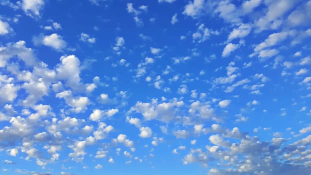 blue sky and white clouds