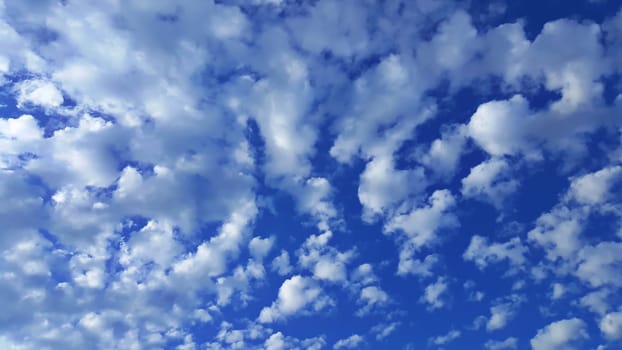 blue sky and white clouds