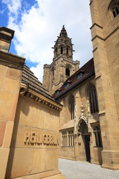 Kilianskirche is a sight of the city of Heilbronn