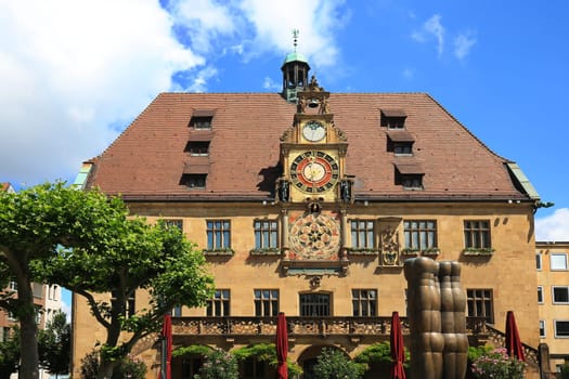 Rathaus is a sight of the city of Heilbronn
