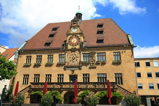 Rathaus is a sight of the city of Heilbronn